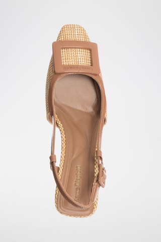 Sapatos de salto - Bege - Laura Biagiotti