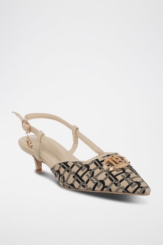 Sapatos de salto - Bege - Laura Biagiotti