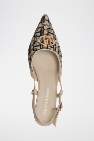 Sapatos de salto - Bege - Laura Biagiotti