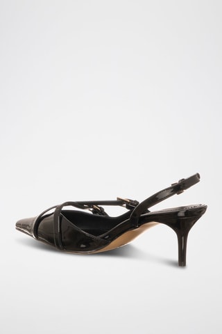 Sapatos de salto envernizados - Preto - Laura Biagiotti