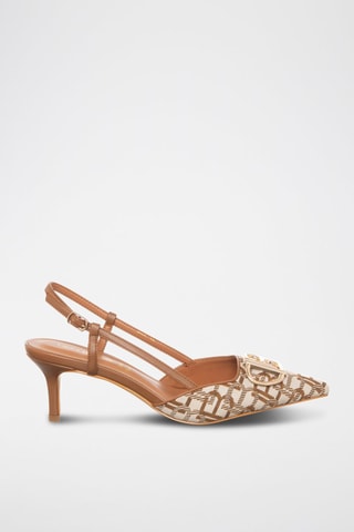 Sapatos de salto - Bege-escuro - Laura Biagiotti