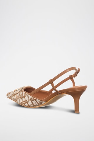 Sapatos de salto - Bege-escuro - Laura Biagiotti