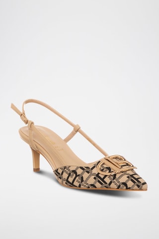 Sapatos de salto - Bege - Laura Biagiotti