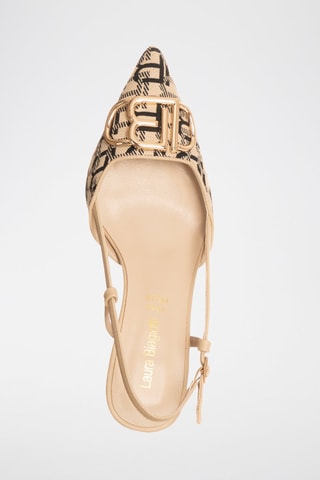 Sapatos de salto - Bege - Laura Biagiotti