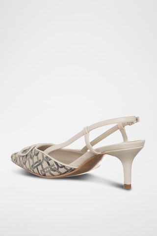 Sapatos de salto - Cru - Laura Biagiotti