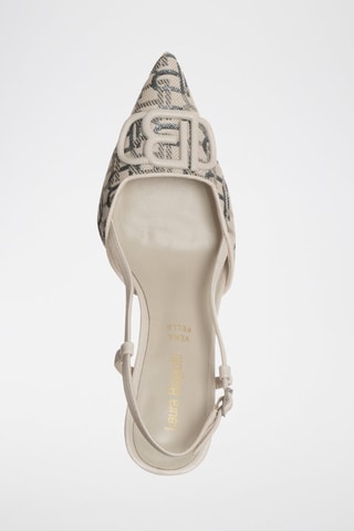 Sapatos de salto - Cru - Laura Biagiotti