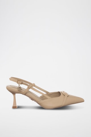 Sapatos de salto - Bege - Laura Biagiotti