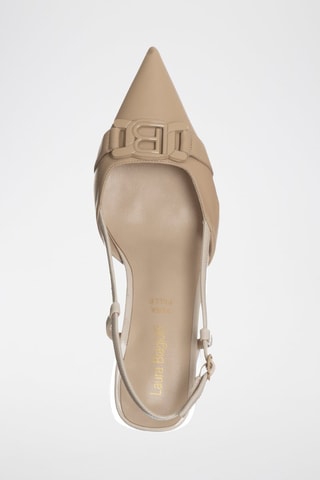 Sapatos de salto - Bege - Laura Biagiotti