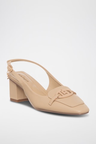 Sapatos de salto - Bege - Laura Biagiotti