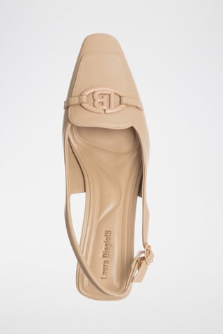 Sapatos de salto - Bege - Laura Biagiotti