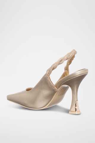 Sapatos de salto - Dourado - Tua by Braccialini