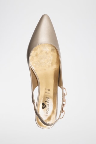 Sapatos de salto - Dourado - Tua by Braccialini
