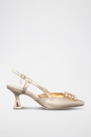 Sapatos de salto - Dourado - Tua by Braccialini