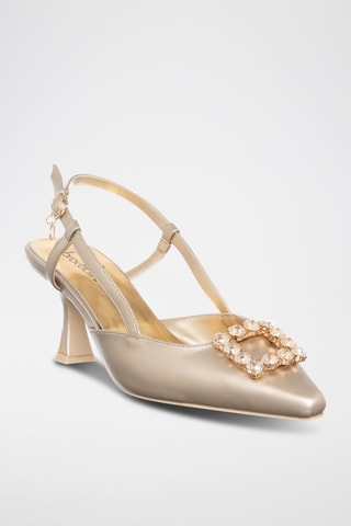Sapatos de salto - Dourado - Tua by Braccialini