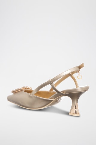 Sapatos de salto - Dourado - Tua by Braccialini