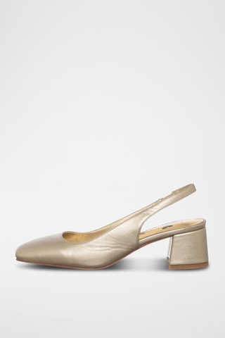 Sapatos de salto - Dourado - Tua by Braccialini