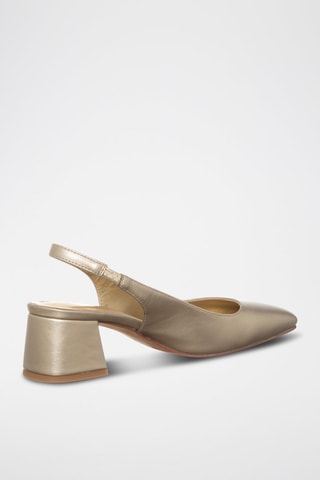 Sapatos de salto - Dourado - Tua by Braccialini