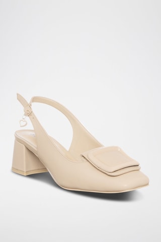 Sapatos de salto - Bege - Tua by Braccialini