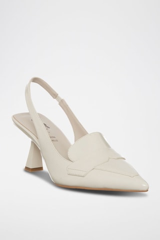 Sapatos de salto - Cru