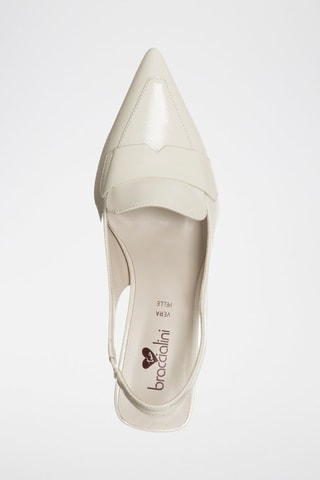 Sapatos de salto - Cru