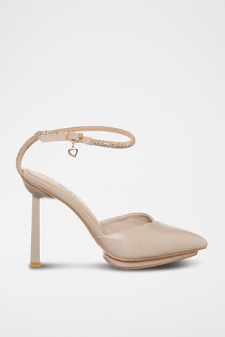 Sapatos de salto Bege - Tua By Braccialini