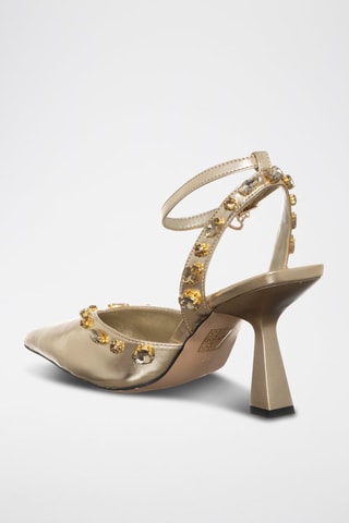Sapatos de salto - Dourado - Tua By Braccialini