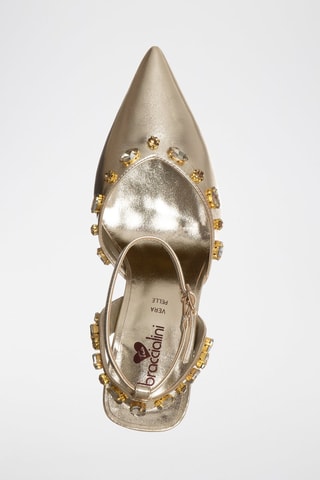 Sapatos de salto - Dourado - Tua By Braccialini