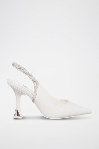 Sapatos de salto - Branco - Tua by Braccialini