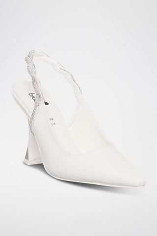 Sapatos de salto - Branco - Tua by Braccialini