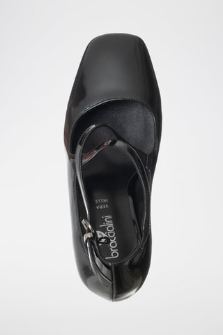 Babies com salto envernizados - Preto - Tua By Braccialini