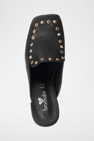 Chinelos com salto - Preto