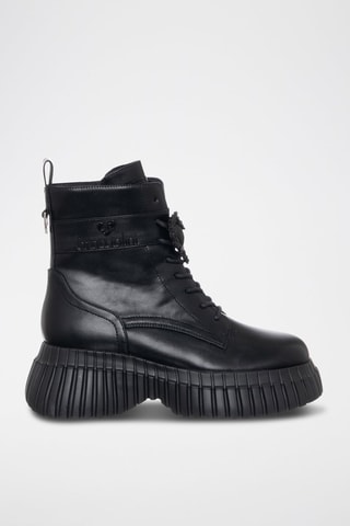 Botins com plataforma - Preto - Tua By Braccialini
