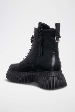 Botins com plataforma - Preto - Tua By Braccialini