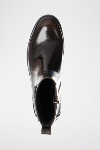 Botins envernizados - Castanho - Laura Biagiotti