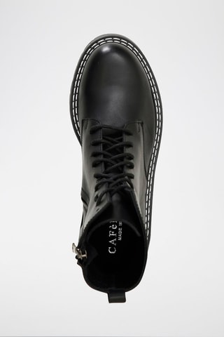 Botins em couro Preto