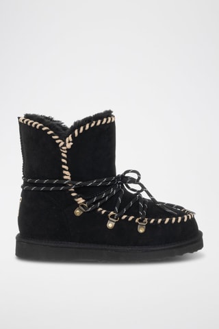 Botins forrados - Preto - Laura Biagiotti