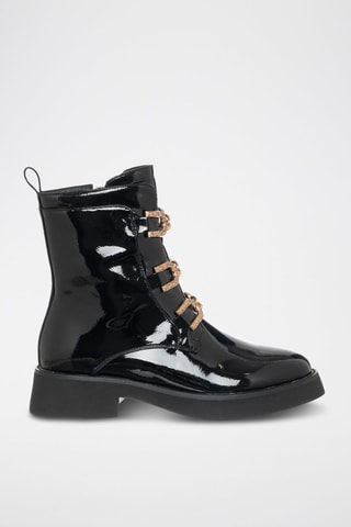 Botins envernizados - Preto - Tua By Braccialini