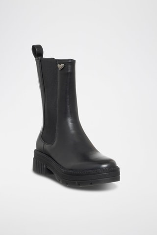 Botins Chelsea Loretta by Braccialini - Preto