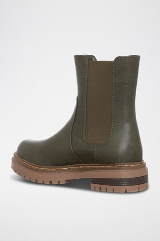 Botins Chelsea - Caqui 