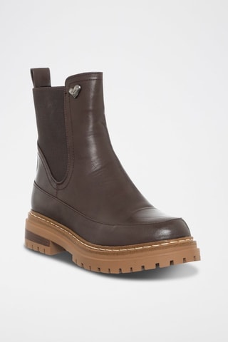 Botins Chelsea - Castanho - Tua By Braccialini