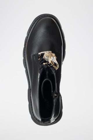 Botins de couro vegan - Preto - Braccialini