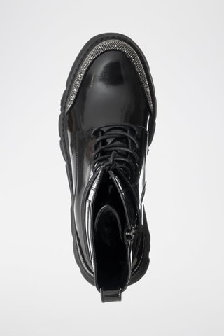 Botins de couro vegan - Preto - Braccialini