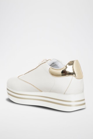 Sapatilhas com plataforma Branco - Tua By Braccialini