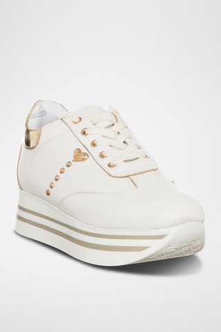 Sapatilhas com plataforma Branco - Tua By Braccialini
