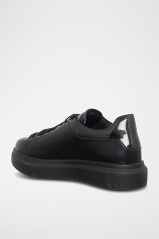 Sapatilhas com plataforma - Preto