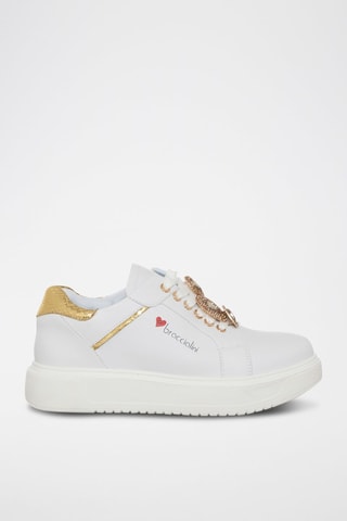 Sapatilhas com plataforma - Branco - Tua By Braccialini