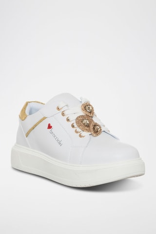 Sapatilhas com plataforma - Branco - Tua By Braccialini