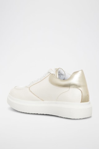 Sapatilhas com plataforma - Branco