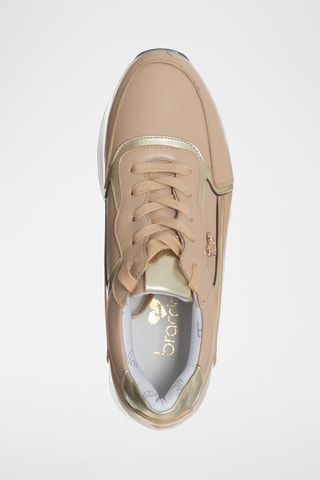 Sapatilhas com plataforma - Nude