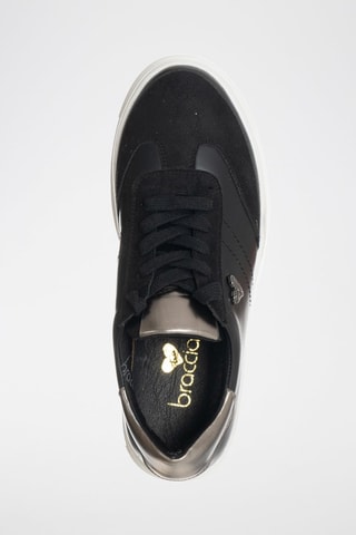 Sapatilhas com plataforma - Preto